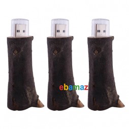 USB Flash Drive 128MB to 64GB Clothes Stand Thumb Stick Wooden